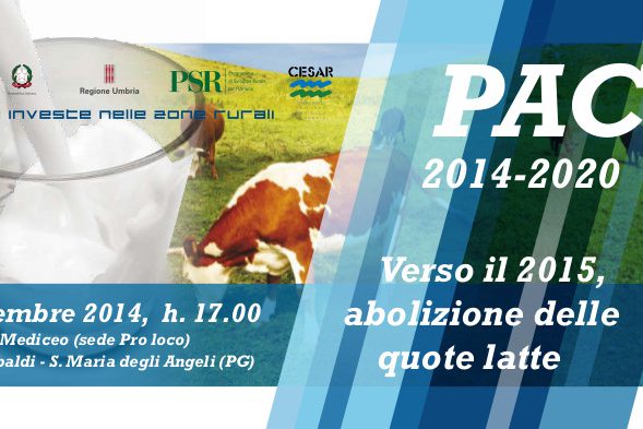 Invito PAC_2014_2020_Verso il 2015 abolizione delle quote latte