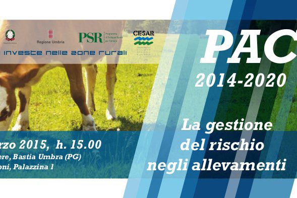 Invito PAC_2014_2020_La Pac e la gestione del rischio negli allevamenti