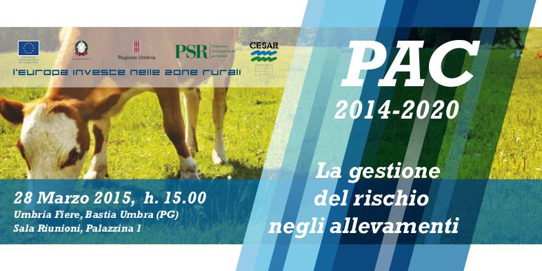 Invito PAC_2014_2020_La Pac e la gestione del rischio negli allevamenti